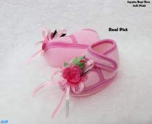 Sepatu Bayi Rose  Pink