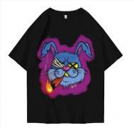 Hi VABA Oversized Smok*ng Bunny Tshirt | Kaos Streetwear Unisex Tee