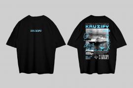VABA Oversized Kruzify Tshirt | Kaos Streetwear Unisex Tee
