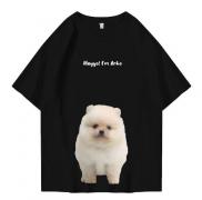 Hi VABA Oversized Puppy Pom Tshirt | Kaos Streetwear Unisex Tee