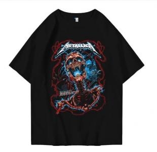 Hi VABA Oversized Metallica Skull Tshirt | Kaos Streetwear Unisex Tee